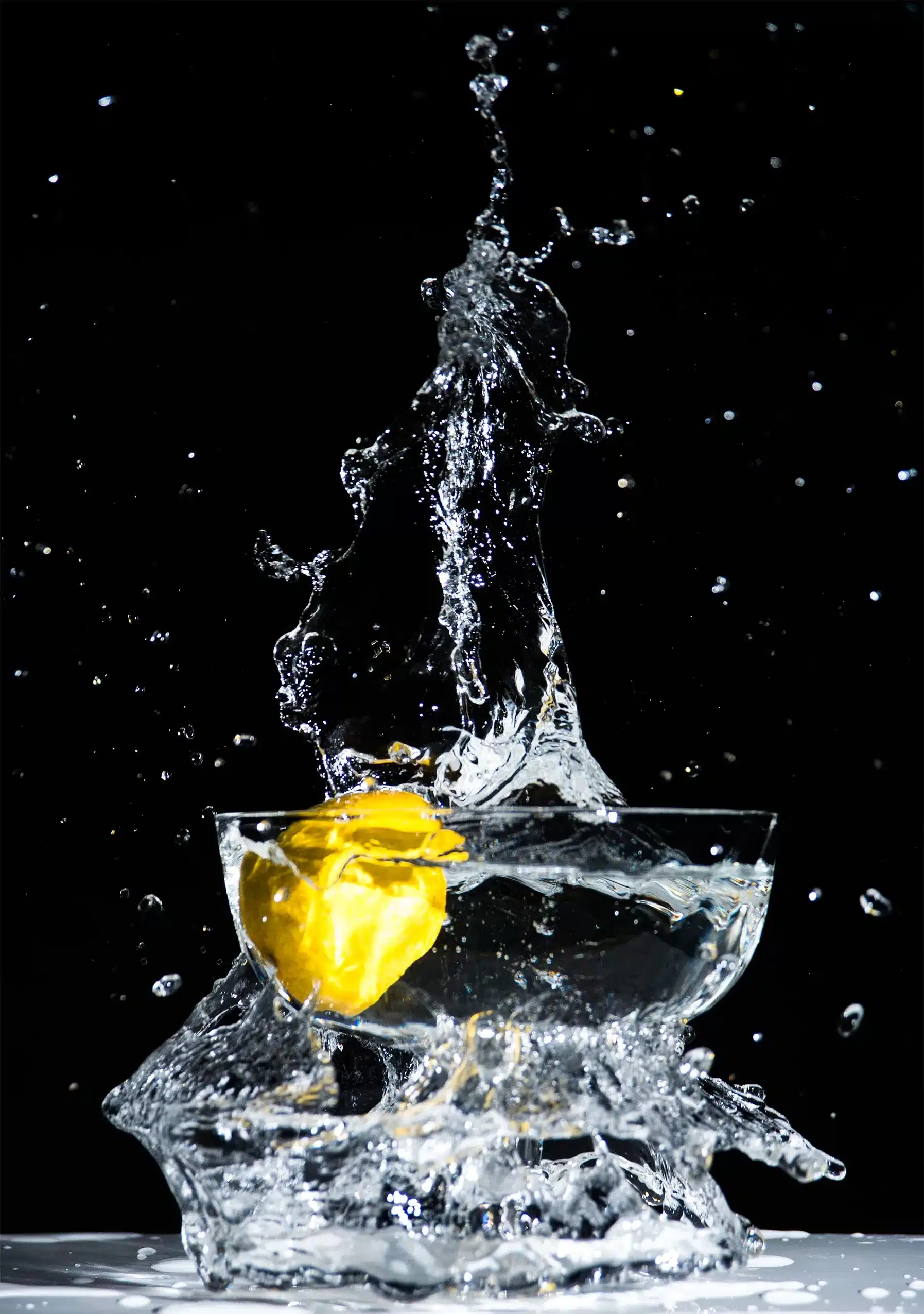 Water in an air fryer