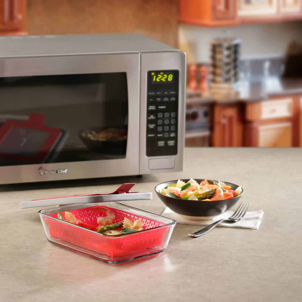 Magic Chef Mc99mst Countertop Microwave Oven, Small Microwave For